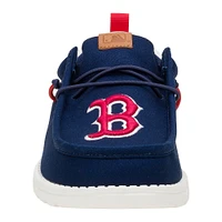 Men's Hey Dude Navy Boston Red Sox Wally Casual Shoes