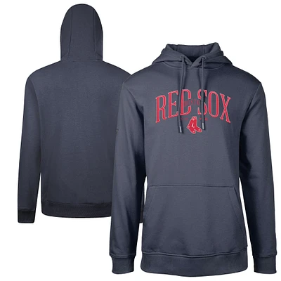 Sweat à capuche rétro bleu marine pour homme de la collection Cooperstown Podium des Boston Red Sox