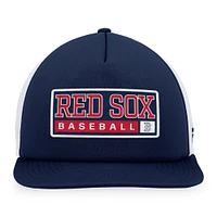 Casquette Snapback Majestic Navy/White Boston Red Sox en mousse pour homme