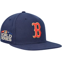 Men's Mitchell & Ness Navy Boston Red Sox Champ'd Up Snapback Hat