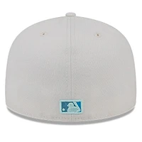 Casquette ajustée 59FIFTY kaki Boston Red Sox Stone Mist New Era pour hommes