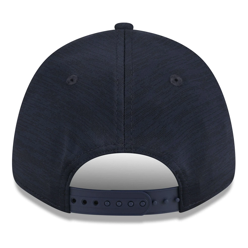 Men's New Era  Navy Boston Red Sox 2024 Clubhouse 9FORTY Adjustable Hat