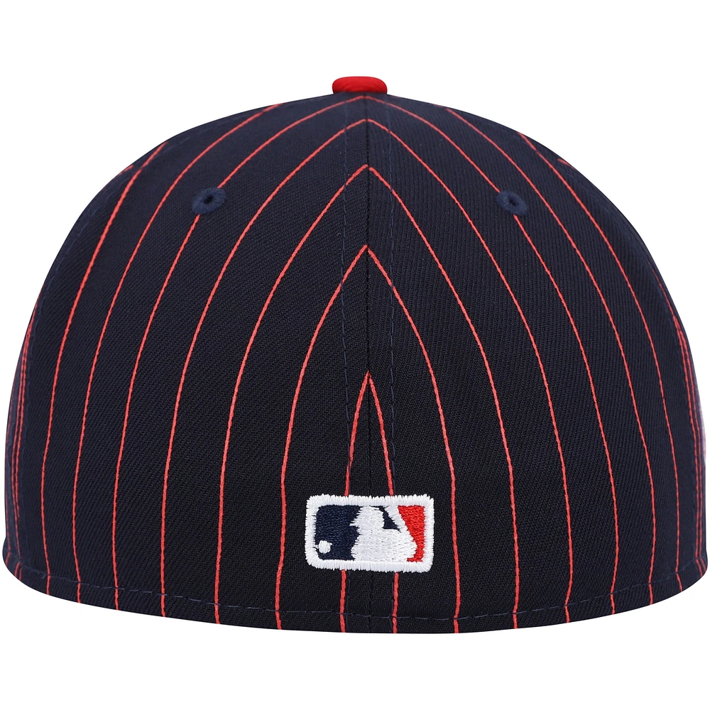 Casquette ajustée à fines rayures 59FIFTY Boston Red Sox Concepts New Era pour homme