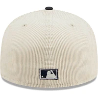 Men's New Era White Boston Red Sox  Corduroy Classic 59FIFTY Fitted Hat