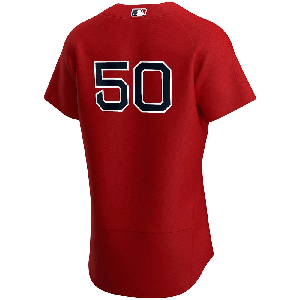 Joueur alternatif authentique Nike Mookie Betts pour homme rouge Boston Red Sox - Maillot