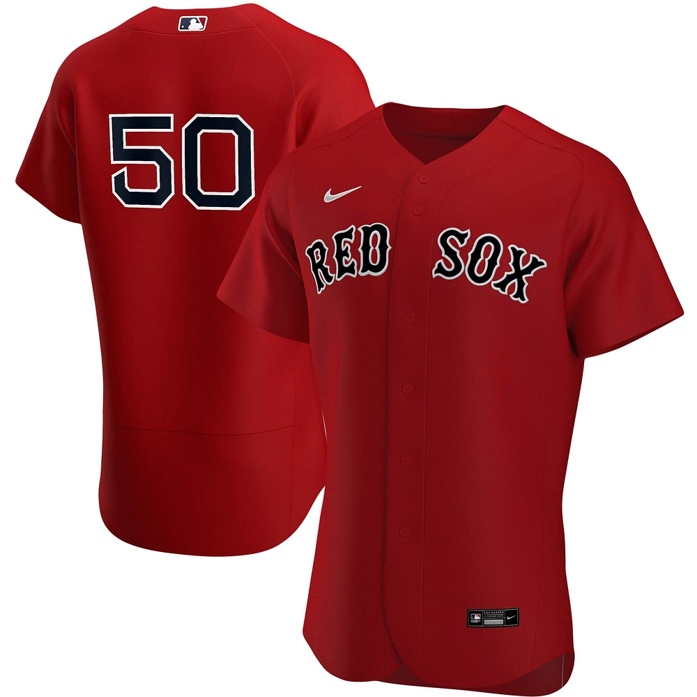 Joueur alternatif authentique Nike Mookie Betts pour homme rouge Boston Red Sox - Maillot