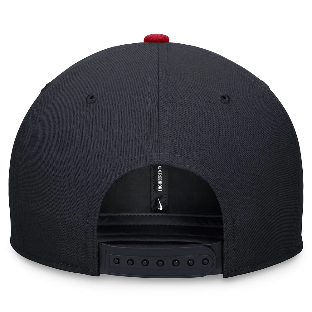 Men's Nike Navy/Red Boston Red Sox Two-Tone Snapback Hat