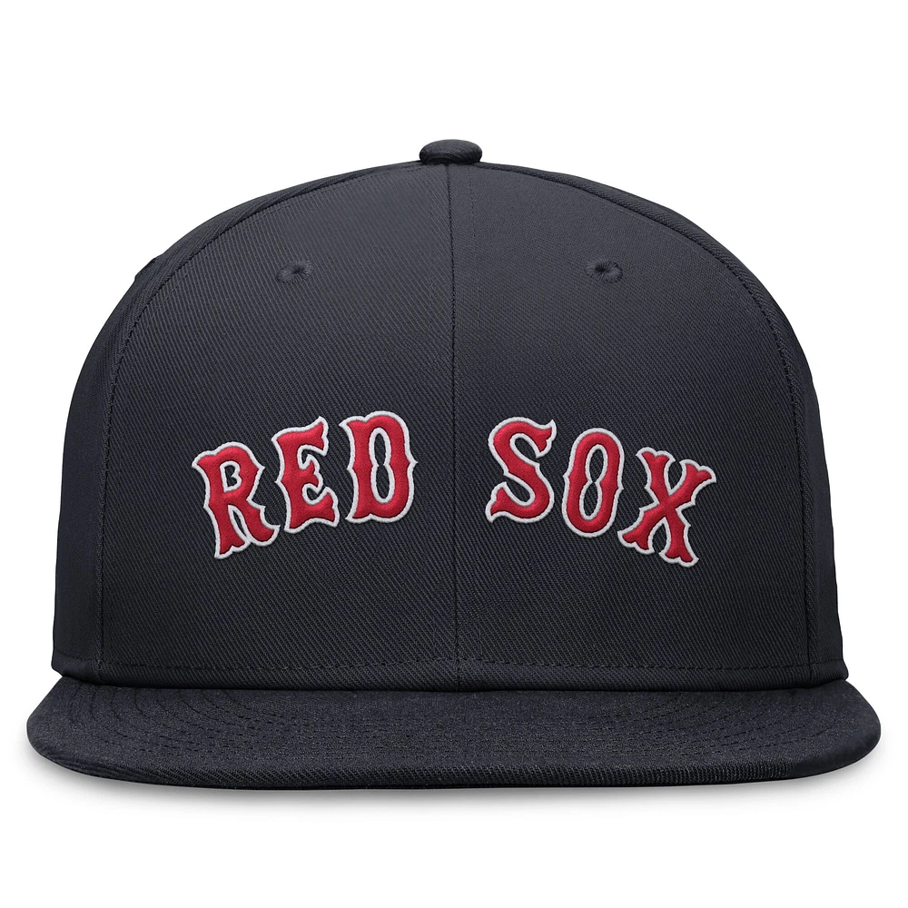 Men's Nike Navy Boston Red Sox Performance Fitted Hat