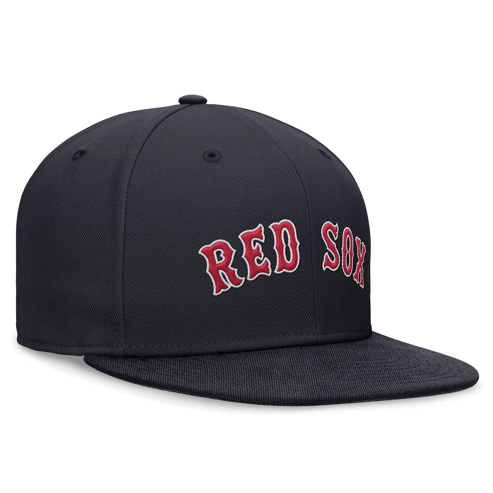 Men's Nike Navy Boston Red Sox Performance Fitted Hat