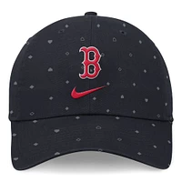 Men's Nike  Navy Boston Red Sox Primetime Print Club Adjustable Hat