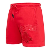 Men's Pro Standard Boston Red Sox Triple Classic Shorts