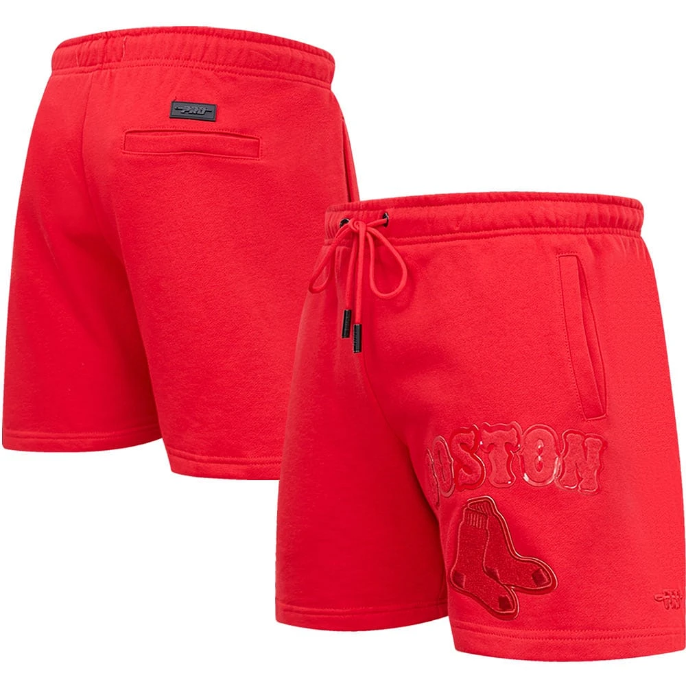 Men's Pro Standard Boston Red Sox Triple Classic Shorts
