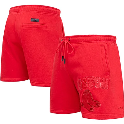 Men's Pro Standard Boston Red Sox Triple Classic Shorts