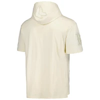 T-shirt à capuche neutre Pro Standard pour hommes, crème, Boston Red Sox