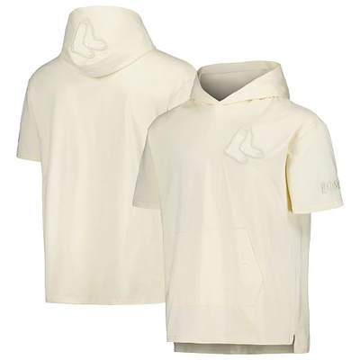 T-shirt à capuche neutre Pro Standard pour hommes, crème, Boston Red Sox