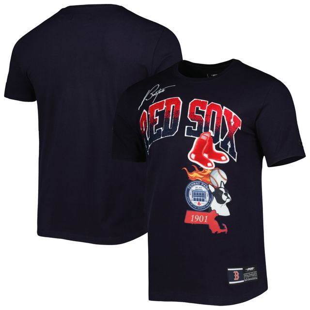 T-shirt Pro Standard pour homme bleu marine Boston Red Sox Hometown