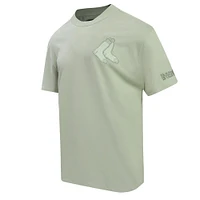 Men's Pro Standard Olive Boston Red Sox Neutral Drop Shoulder T-Shirt