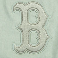 Men's Pro Standard Olive Boston Red Sox Neutral Drop Shoulder T-Shirt