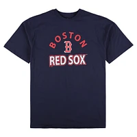 Men's Profile Boston Red Sox Big & Tall T-Shirt Shorts Combo Set