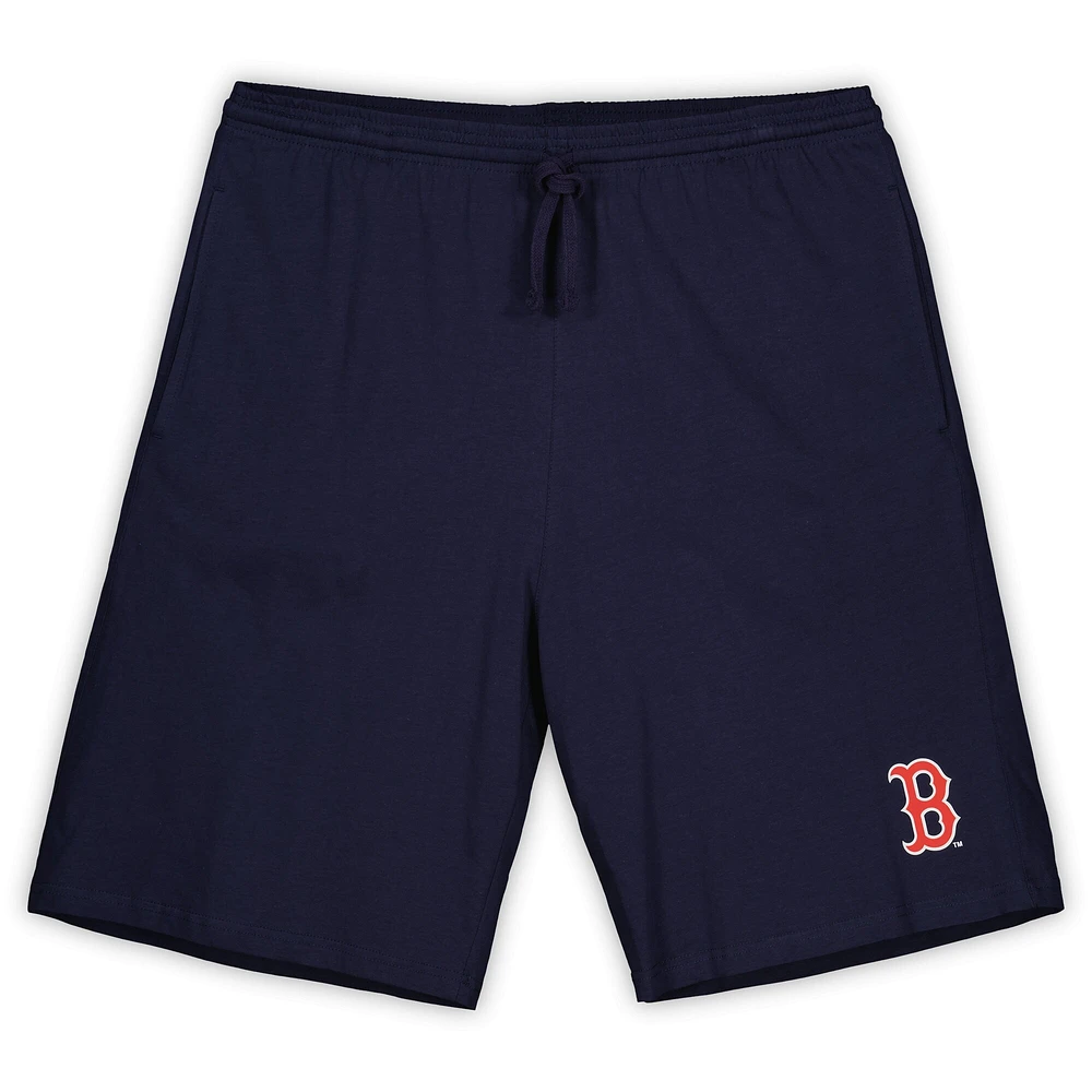 Men's Profile Boston Red Sox Big & Tall T-Shirt Shorts Combo Set
