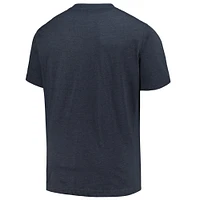 Men's Profile Heather Navy Boston Red Sox Big & Tall Weathered Logo T-Shirt