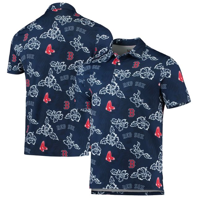 Polo Performance Reyn Spooner pour homme, bleu marine, Boston Red Sox