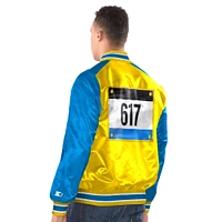 Men's Starter  Yellow Boston Red Sox Varsity Full-Snap Jacket