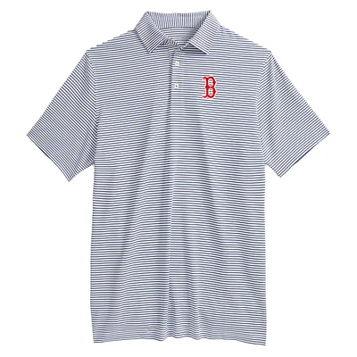 Polo à rayures Bradley Vineyard Vines pour hommes, bleu marine