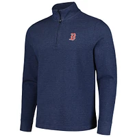Men's Vineyard Vines Navy Boston Red Sox Saltwater Quarter-Zip Jacket