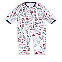Newborn & Infant WEAR by Erin Andrews Boston Red Sox Sleep Play Set