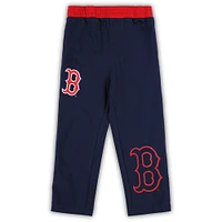 Toddler Navy/Red Boston Red Sox Batters Box T-Shirt & Pants Set