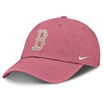 Casquette ajustable Nike rose unisexe Boston Red Sox Club