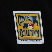 Women's Mitchell & Ness Black Boston Red Sox Quarter-Zip Pullover Top