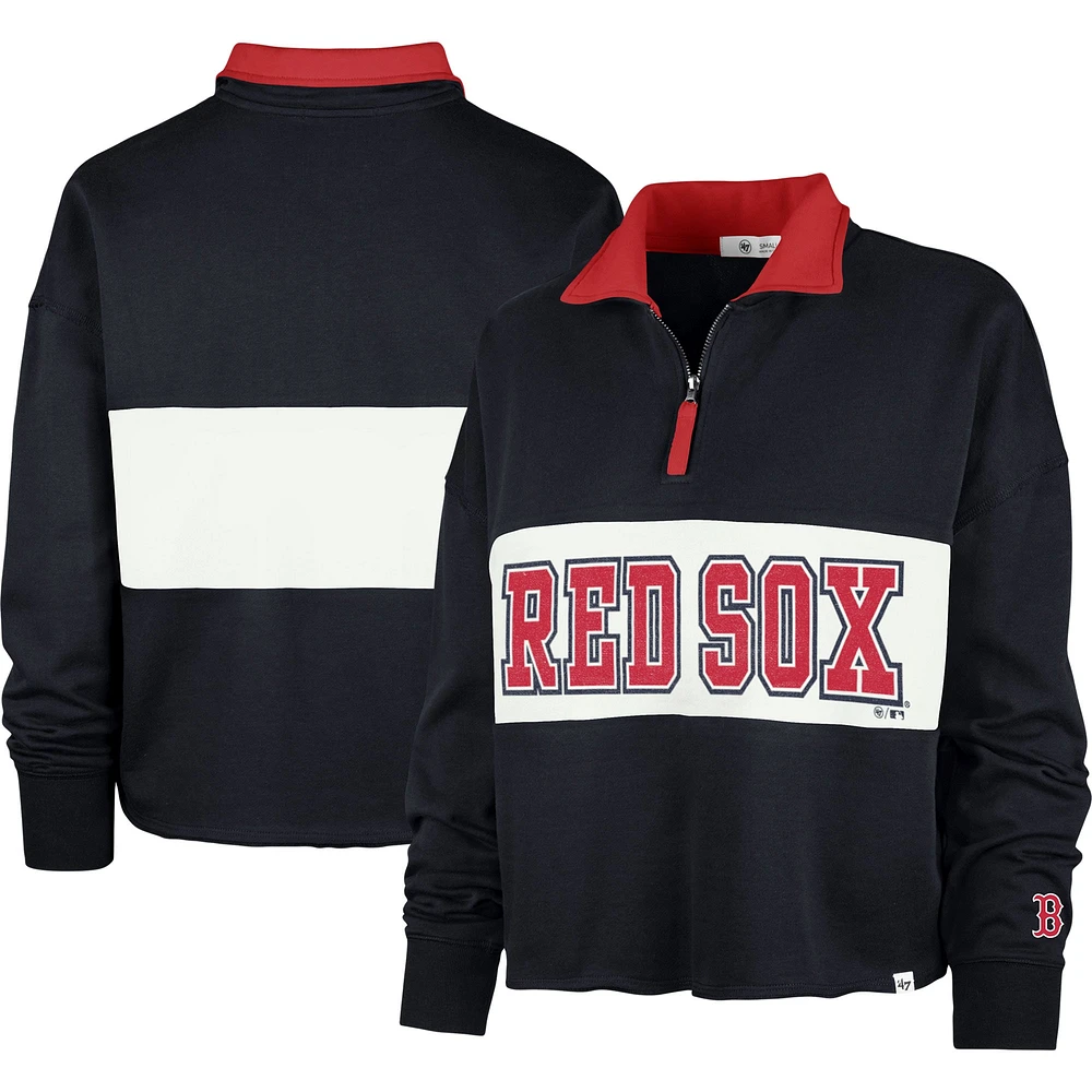 Haut court Remi '47 Navy Boston Red Sox pour femme