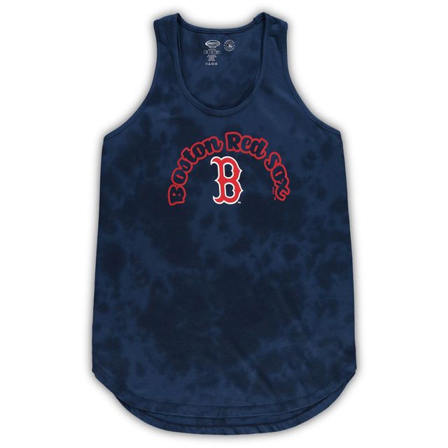 PRF REDSOX BLEU MARINE FEMME PLUS VÊTEMENTS DE NUIT JRSY ENSEMBLE RÉSERVOIR ET PANTALON BEDLADYPJ