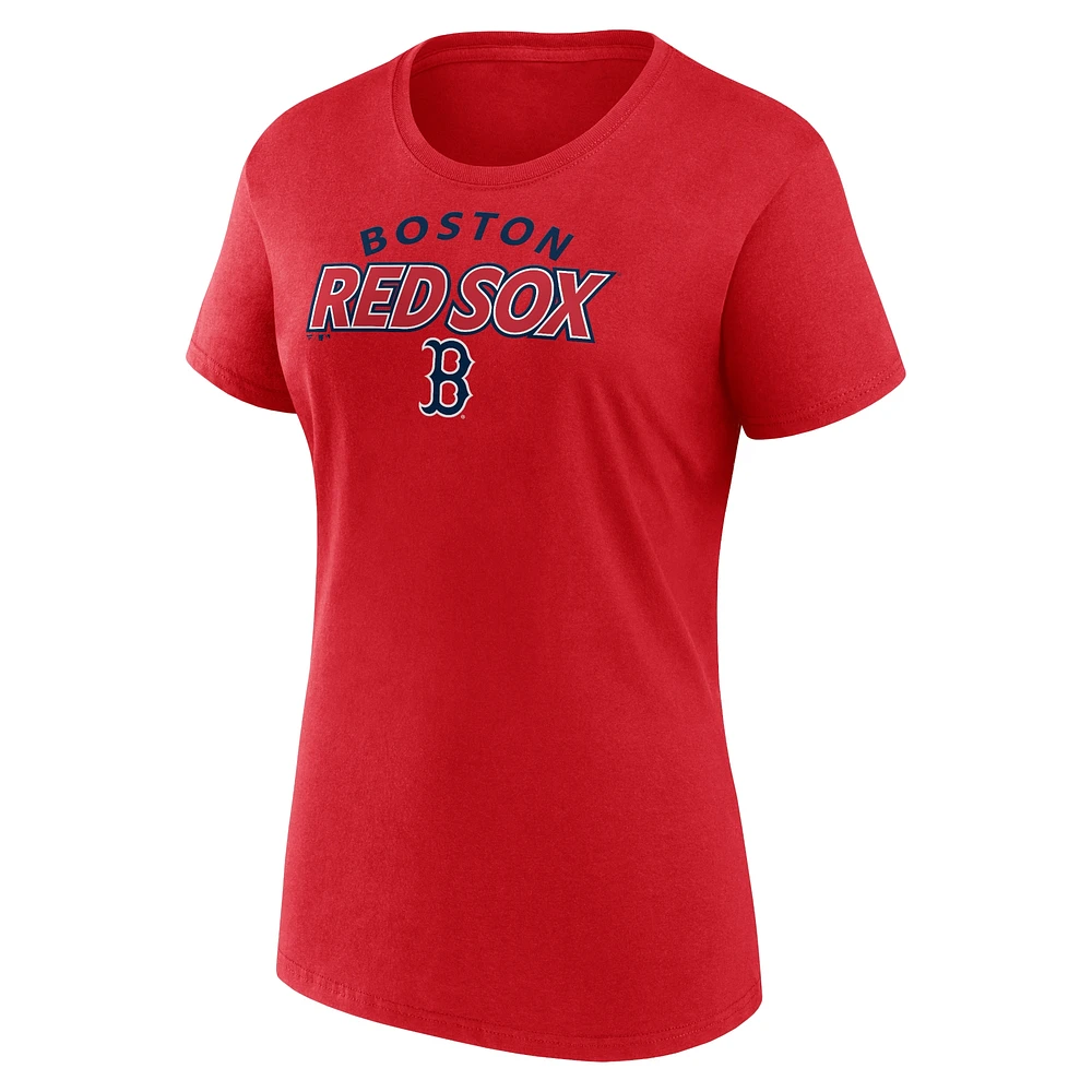 Women's Fanatics Boston Red Sox Risk T-Shirt Combo Pack