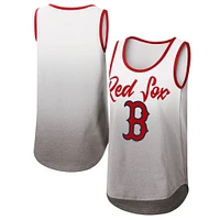 Women's G-III 4Her by Carl Banks White Boston Red Sox Logo Opening Day - Tank Top
