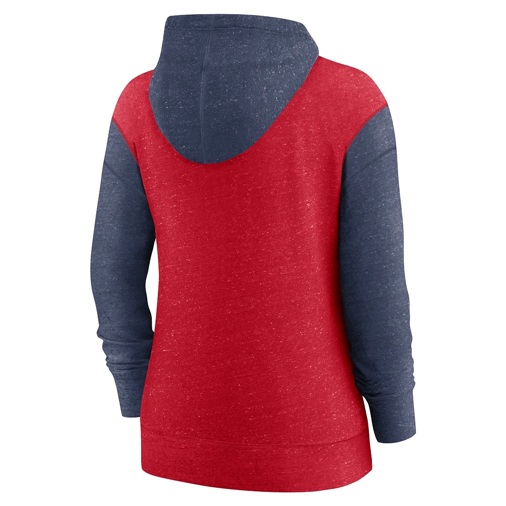 Women's Nike Red Boston Sox Full-Zip Hoodie