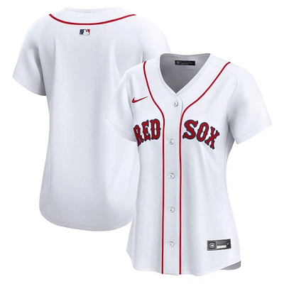 Maillot domicile Nike Boston Red Sox blanc pour femme en édition limitée