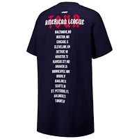 Women's Pro Standard Navy Boston Red Sox Oversized City Tour T-Shirt Dress