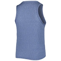 Women's Soft as a Grape Navy Boston Red Sox Plus High Neck Tri-Blend Tank Top