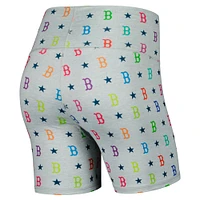 Short arc-en-ciel TLC Boston Red Sox Terez gris pour femme