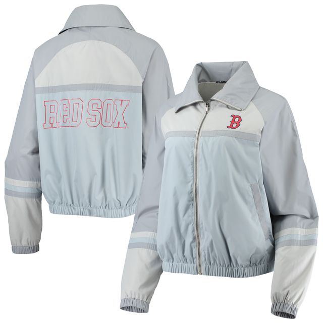 V118087 VESTE DE SURVÊTEMENT FEMME COLORBLOCK BLEU REDSOX JACLAD
