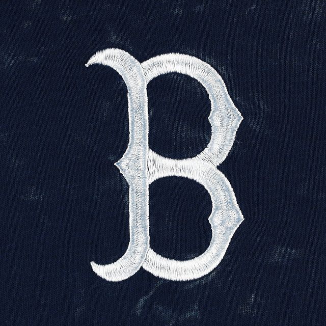 Chandail à capuchon The Wild Collective Boston Red Sox Marble pour femme, bleu marine