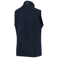 Women's Vineyard Vines Navy Boston Red Sox Harbor Full-Zip Vest