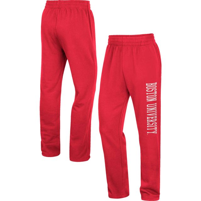 Pantalon Colosseum Scarlet Boston University Wordmark pour homme