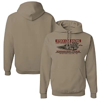 Sweat à capuche damier pour homme Sports Khaki Bowman Gray Stadium Clash Every Saturday Night