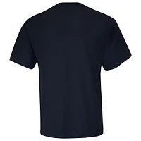 Men's Checkered Flag Sports Navy Brad Keselowski Build Submarines.com Patriotic Car T-Shirt