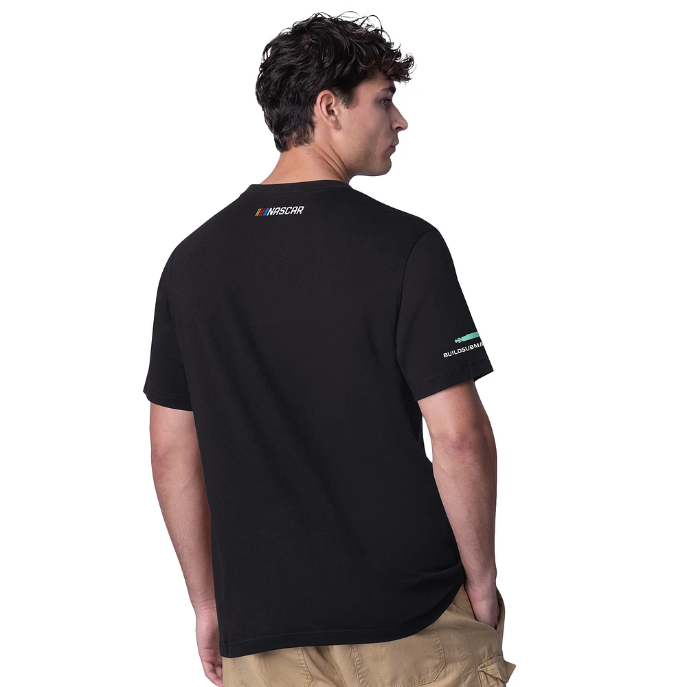 Men's Starter  Black Brad Keselowski Buildsubmarines.com All Star Extreme T-Shirt