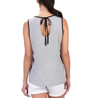 Women's G-III 4Her by Carl Banks Heather Gray Brad Keselowski Fastest Lap Fashion Tank
